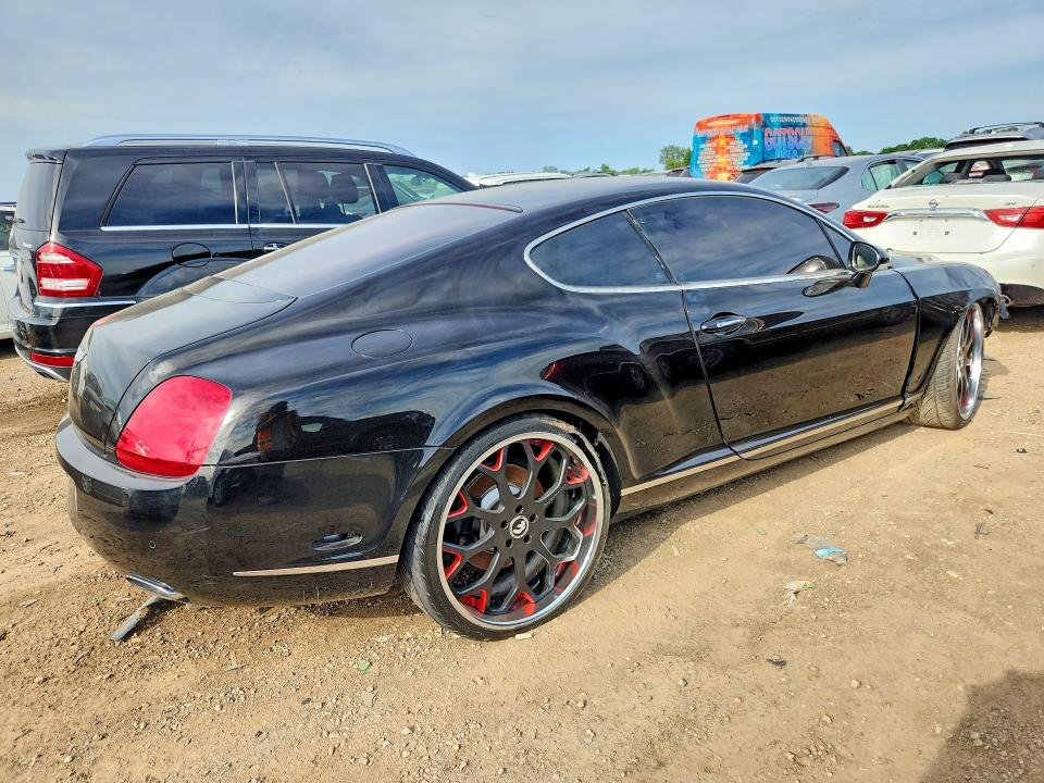 2007 Bentley Continental VIN SCBCR73W07C045561 COPART salvage auction — FRONT END, IN - CERTIFICATE OF TITLE, sold $1,300 on 2026-07-21 (photo 3)