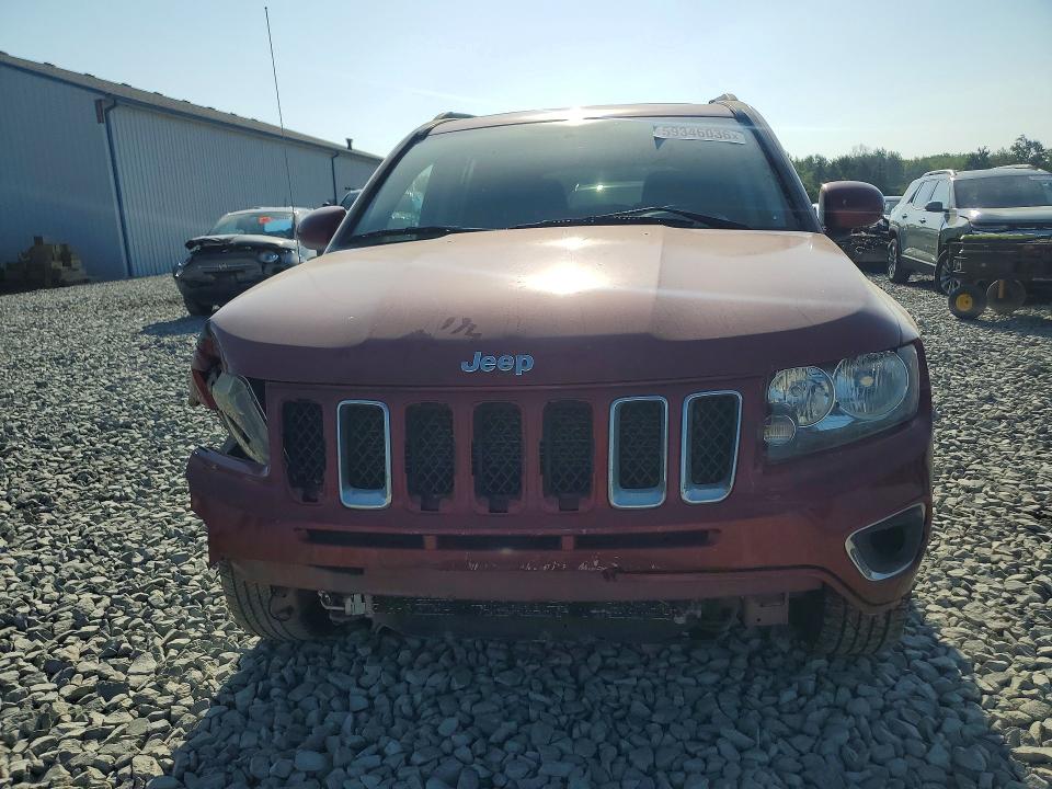 2017 Jeep Compass VIN 1C4NJCEB1HD185033 COPART salvage auction — FRONT END, Oh - Certificate Of Title, sold $90 on 2026-07-09 (photo 5)