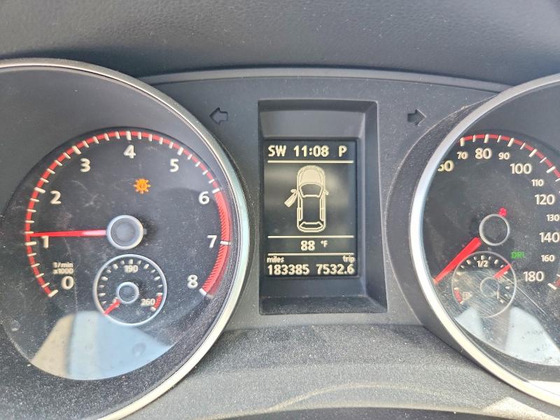 2011 Volkswagen Gti VIN WVWHV7AJ1BW007124 COPART salvage auction — FRONT END, Co - Public - Salvage Title, sold $1,300 on 2026-08-17 (photo 9)