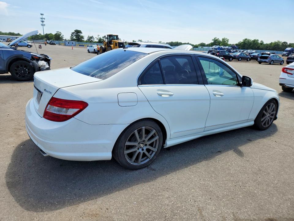 2010 Mercedes-benz C class VIN WDDGF8BBXAF451256 COPART salvage auction — MINOR DENT/SCRATCHES, NY - CERTIFICATE OF TITLE, sold $775 on 2026-08-14 (photo 3)
