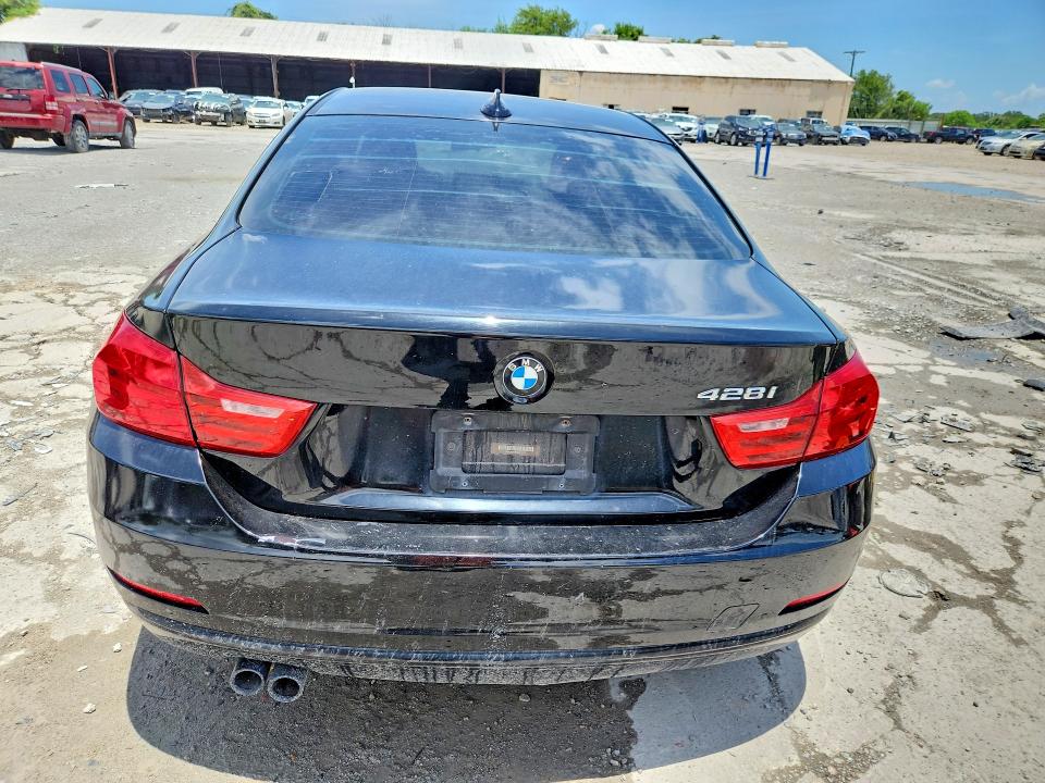 2014 BMW 4er VIN WBA3N7C51EF719757 COPART salvage auction — MECHANICAL, Tx - Cert Of Title-Rebuilt Salvage (P), sold $475 on 2026-07-28 (photo 6)