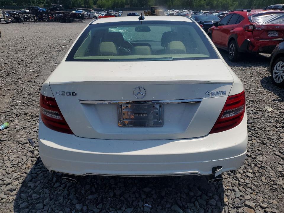 2013 Mercedes-benz C-klasse VIN WDDGF8AB1DG083484 COPART salvage auction — FRONT END, Pa - Certificate Of Salvage, sold $400 on 2026-07-29 (photo 6)