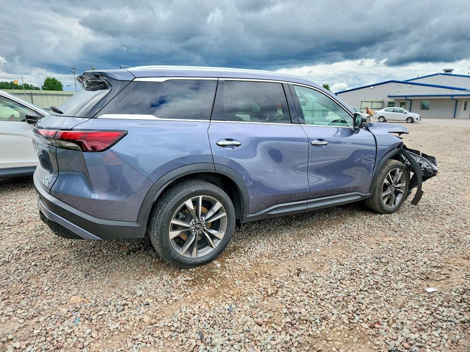 2023 Infiniti Qx60 VIN 5N1DL1FS0PC332001 COPART salvage auction — FRONT END, Ny - Mv-907A Salvage Certificate, sold $9,100 on 2026-08-19 (photo 3)