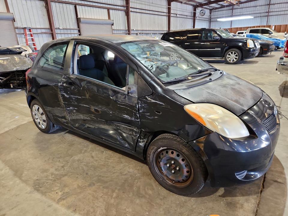 2008 Toyota Yaris VIN JTDJT923585219977 COPART salvage auction — SIDE, Fl - Cert Of Title Slvg Rebuildable, sold $975 on 2026-07-27 (photo 4)