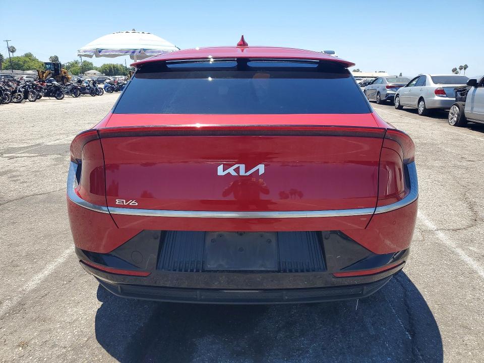 2022 Kia Ev6 VIN KNDC34LA9N5078383 COPART salvage auction — FRONT END, Ca - Dis/Dlr/Exp Clean W/Salv Hist, sold $5,400 on 2026-07-28 (photo 6)