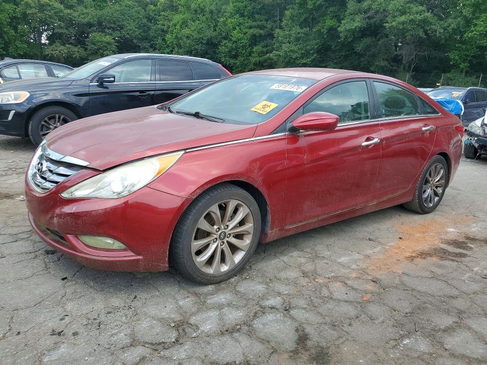 2012 Hyundai Sonata VIN 5NPEC4AC7CH326978 COPART salvage auction — FRONT END, Ga - Certificate Of Title, sold $550 on 2026-07-07 (photo 1)