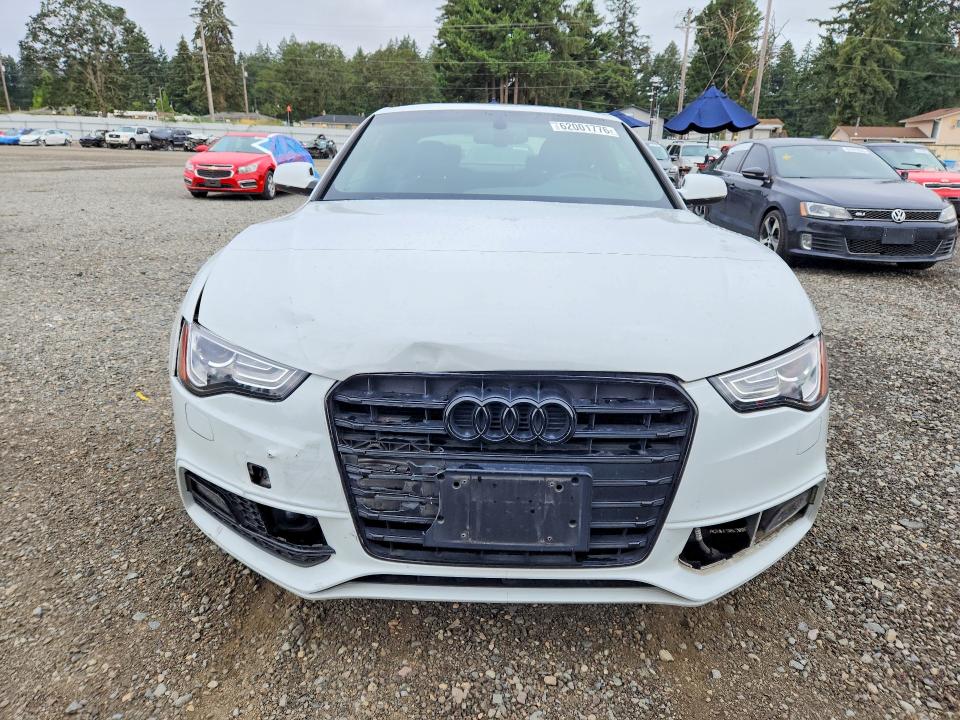 2014 Audi Rs5 VIN WAUVGAFR8EA047501 COPART salvage auction — FRONT END, Wa - Bill Of Sale, sold $7,700 on 2026-08-11 (photo 5)