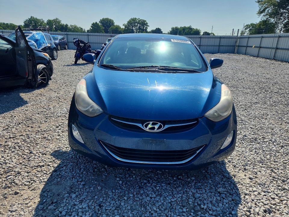 2013 Hyundai Elantra VIN KMHDH4AEXDU973151 COPART salvage auction — VANDALISM, Oh - Cert Of Title-Salvage, sold $1,150 on 2026-07-24 (photo 5)