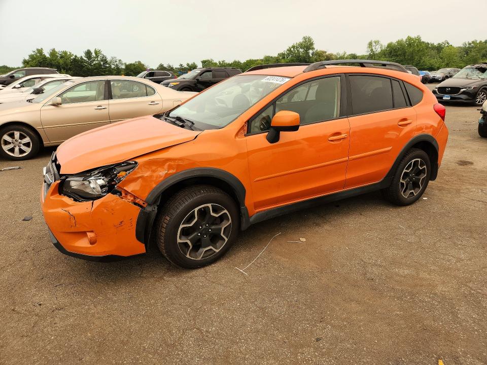 2014 Subaru VIN JF2GPAGC7E8260275 COPART salvage auction — FRONT END, Ct - Cert Of Title-Salvage, sold $475 on 2026-07-28 (photo 1)
