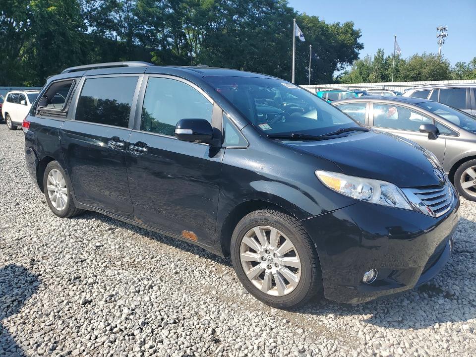 2014 Toyota Sienna VIN 5TDDK3DC8ES081111 COPART salvage auction — SIDE, Ma - Cert Of Title-Reconstrctd Coll, sold $650 on 2026-07-31 (photo 4)