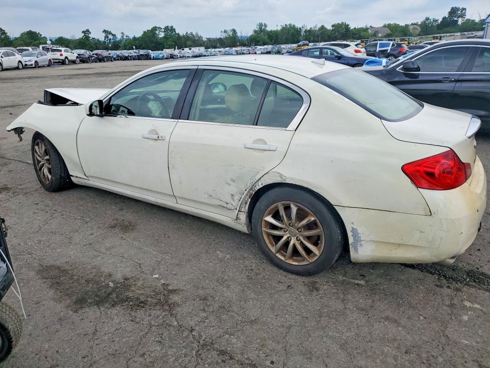 2008 Infi G35 VIN JNKBV61E78M221766 COPART salvage auction — FRONT END, PA - CERTIFICATE OF SALVAGE, sold $400 on 2026-07-17 (photo 2)