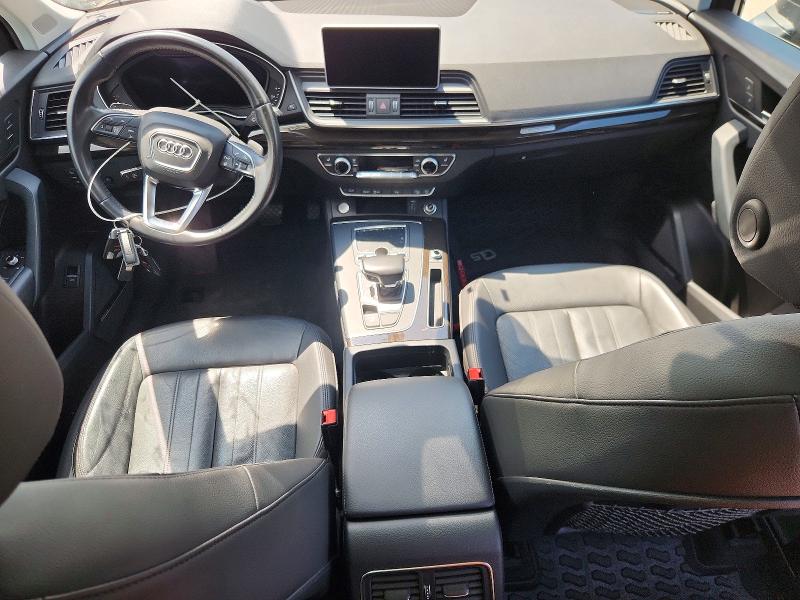 2018 Audi Q5 VIN WA1BNAFY9J2243111 COPART salvage auction — WATER/FLOOD, Va - Cert Of Title-Salvage Water, sold $125 on 2026-07-21 (photo 8)