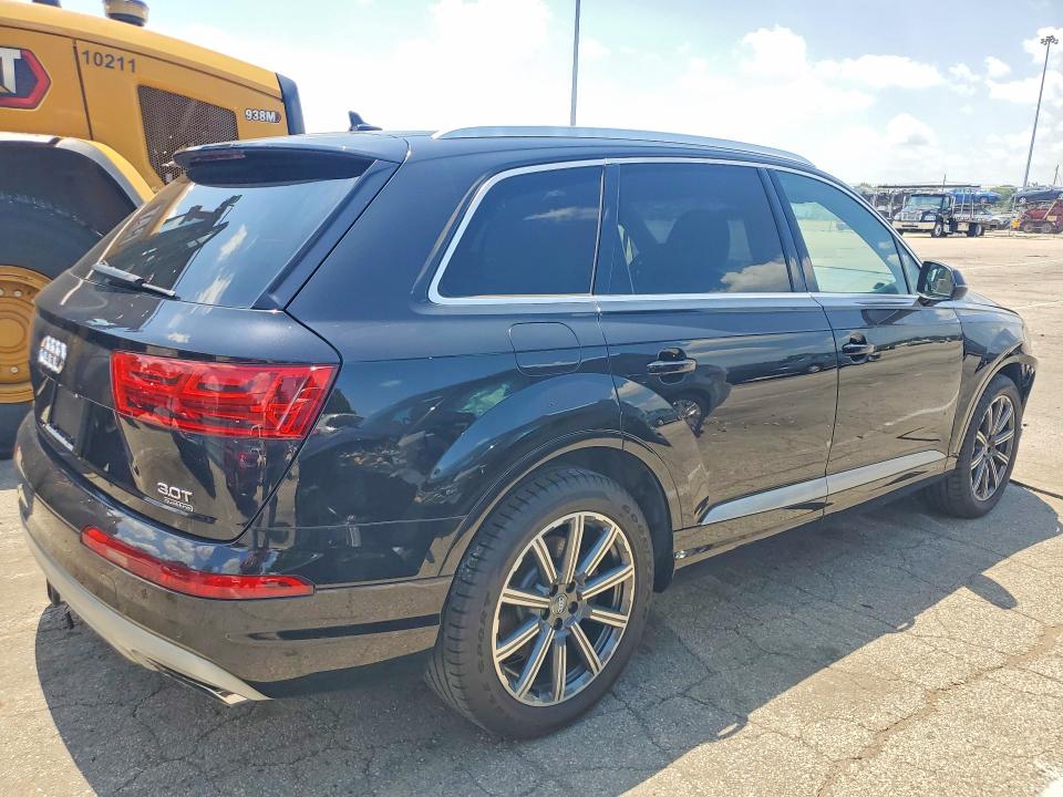 2017 Audi Q7 VIN WA1LAAF70HD034703 COPART salvage auction — FRONT END, Oh - Cert Of Title-Salvage, sold $7,600 on 2026-07-15 (photo 3)