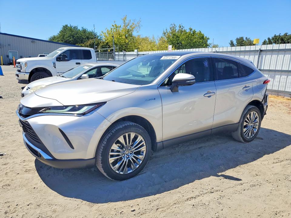 2021 Toyota Venza VIN JTEAAAAH2MJ075211 — COPART salvage auction photo