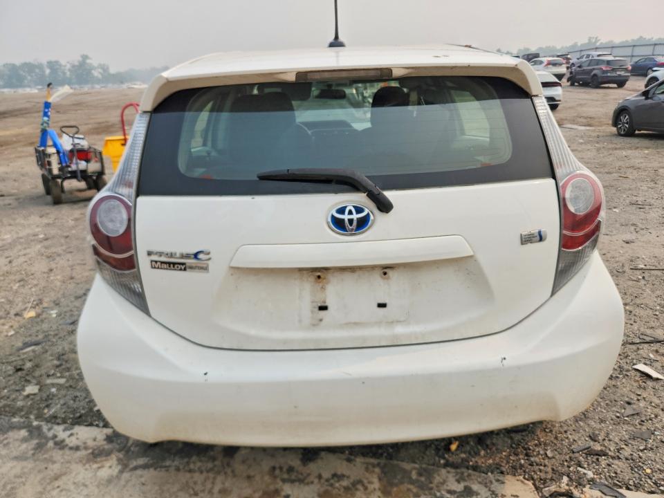 2013 Toyota Prius VIN JTDKDTB3XD1528926 COPART salvage auction — FRONT END, Va - Certificate Of Title, sold $500 on 2026-07-29 (photo 6)