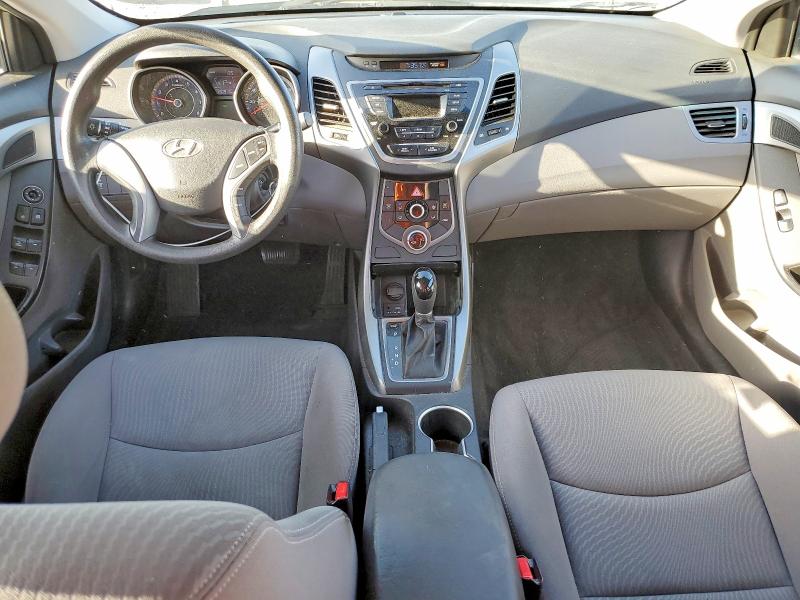 2016 Hyundai Elantra VIN KMHDH4AE8GU491007 COPART salvage auction — REAR END, Ca - Dlr/Dis/Exp Only Salvage Title, sold $1,250 on 2026-07-07 (photo 8)