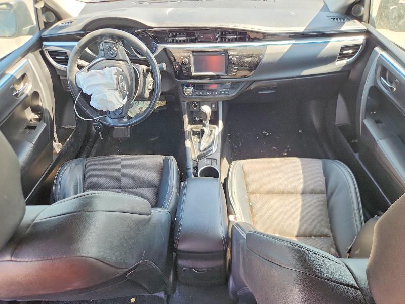 2014 Toyota Corolla VIN 5YFBURHE6EP130833 COPART salvage auction — FRONT END, Tx - Certificate Of Title, sold $1,150 on 2026-07-16 (photo 8)
