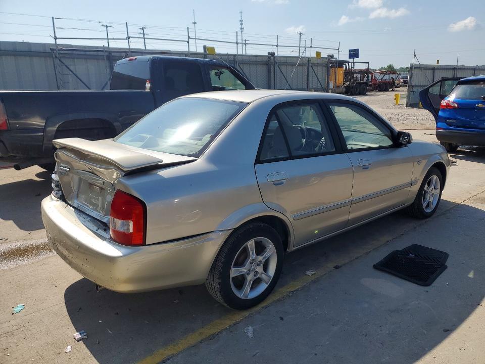 2003 Mazda Protege VIN JM1BJ225X31203163 COPART salvage auction — REAR END, Ky - Cert Of Title-Salvage, sold $350 on 2026-07-22 (photo 3)