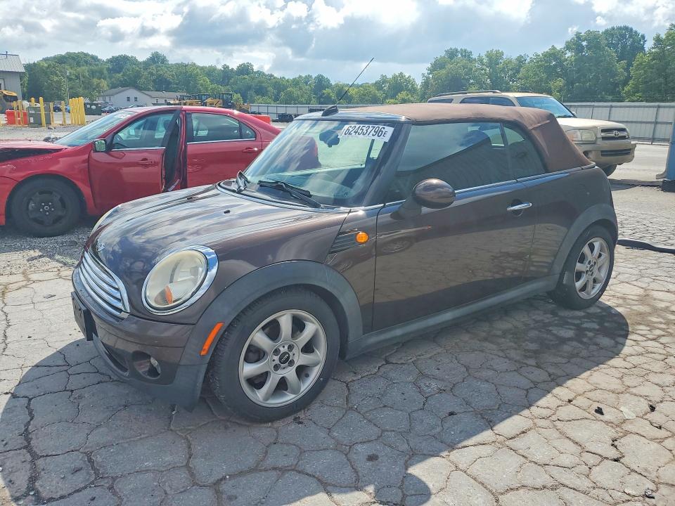 2010 Mini Cooper VIN WMWMR3C53ATU98644 COPART salvage auction — REAR END, PA - CERTIFICATE OF SALVAGE, sold $600 on 2026-08-17 (photo 1)