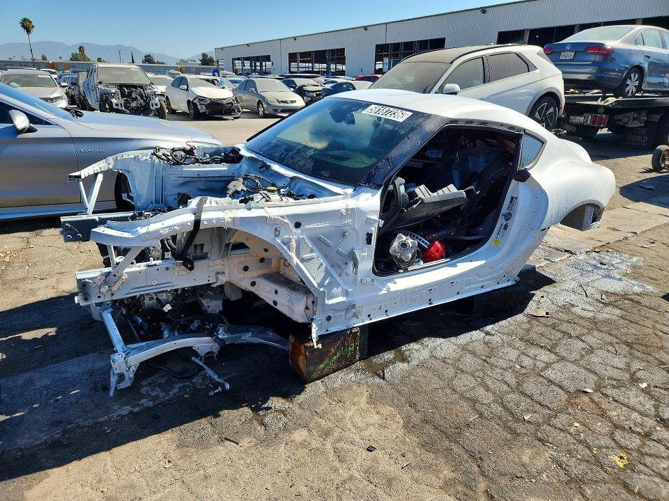 2026 Toyota Supra VIN WZ1DB0G06TW076195 COPART salvage auction — STRIPPED, Ca - Certificate Of Title, sold $3,100 on 2026-07-30 (photo 1)