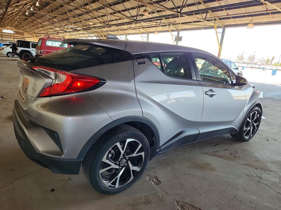 2019 Toyota C-hr VIN JTNKHMBXXK1047984 COPART salvage auction — FRONT END, AZ - CERT OF TITLE - SALVAGE, sold $4,150 on 2026-07-27 (photo 3)