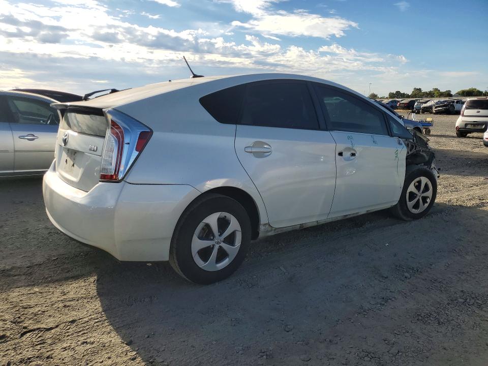 2015 Toyota Prius VIN JTDKN3DU7F0465490 COPART salvage auction — FRONT END, Ca - Salvage Certificate, sold $2,250 on 2026-07-28 (photo 3)