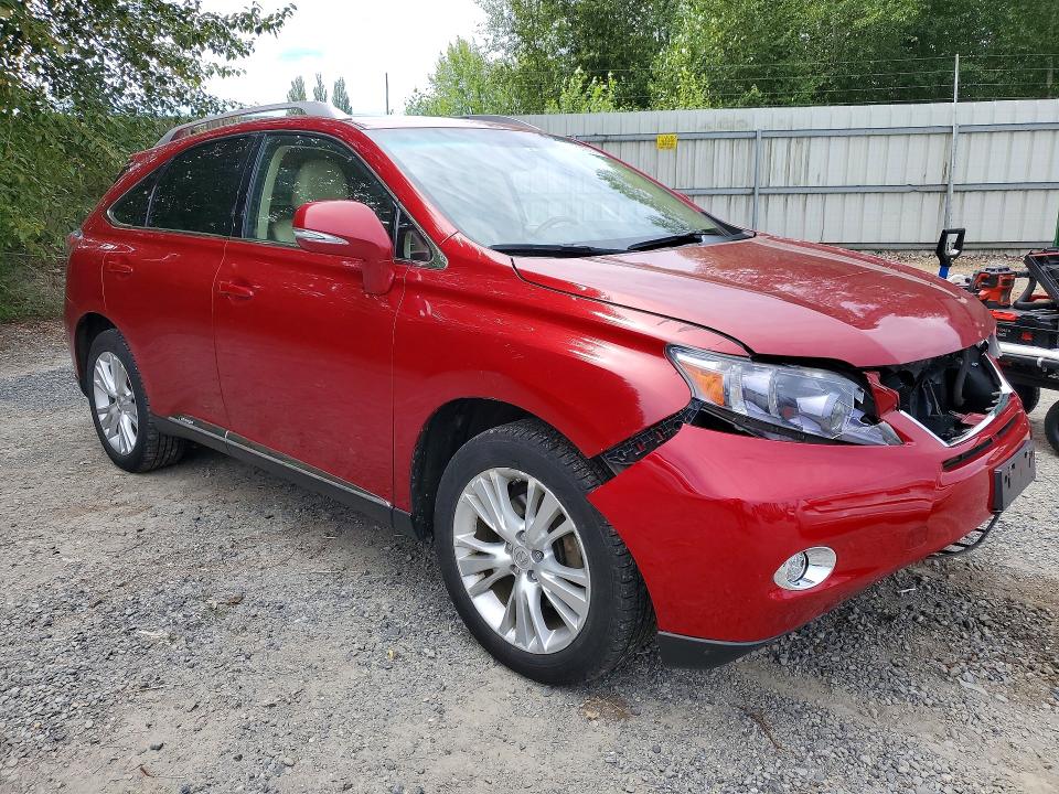 2011 Lexus Rx 450h VIN JTJBC1BA7B2037434 COPART salvage auction — FRONT END, Wa - Bill Of Sale, sold $7,000 on 2026-08-03 (photo 4)