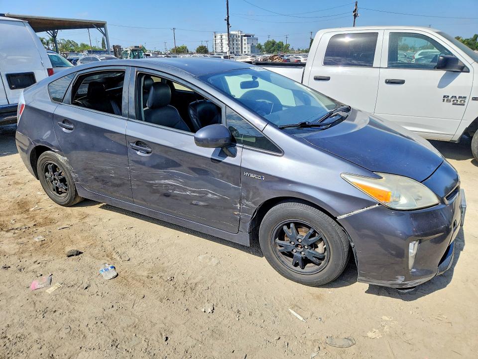 2012 Toyota Prius VIN JTDKN3DU9C1595826 COPART salvage auction — SIDE, Ca - Salvage Certificate, sold $1,600 on 2026-07-30 (photo 4)