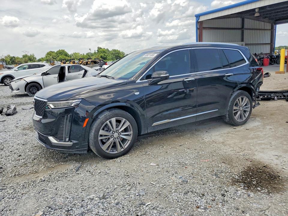2024 Cadillac Xt6 VIN 1GYKPCRS7RZ743977 COPART salvage auction — REAR END, Salvage Title, sold $16,600 on 2026-08-21 (photo 1)