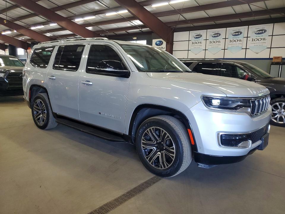 2024 Jeep Wagoneer VIN 1C4SJUAP5RS104817 COPART salvage auction — SIDE, TX - CERTIFICATE OF TITLE (P), sold $20,000 on 2026-07-30 (photo 4)