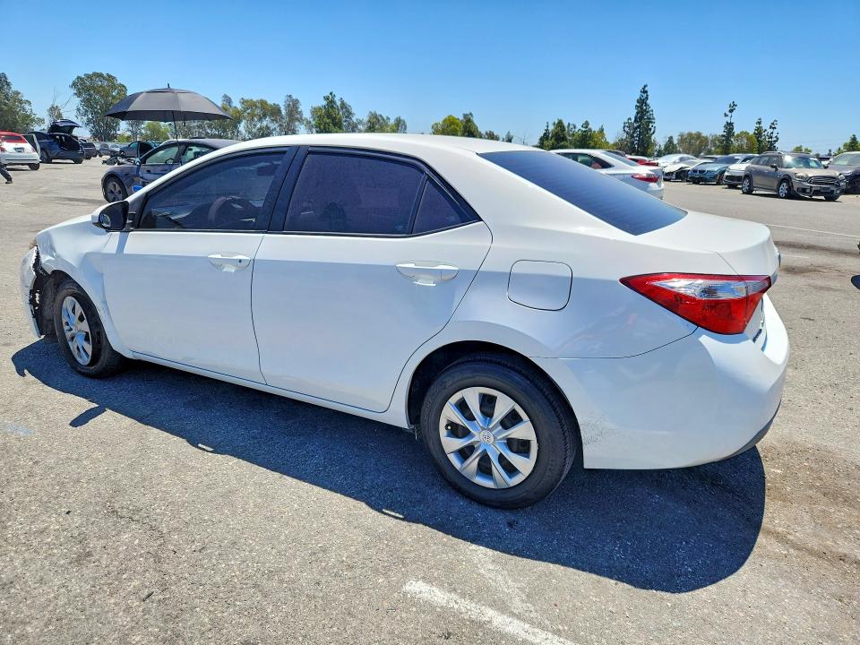 2016 Toyota VIN 5YFBURHE9GP467001 COPART salvage auction — FRONT END, CA - SALVAGE CERTIFICATE, sold $150 on 2026-07-21 (photo 2)