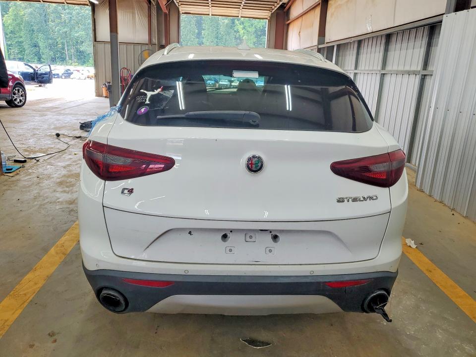 2019 Alfa romeo Stelvio VIN ZASPAKAN3K7C30134 COPART salvage auction — FRAME DAMAGE, Nc - Dlr Only-Clean/Over 25% Damage, sold $3,100 on 2026-08-06 (photo 6)