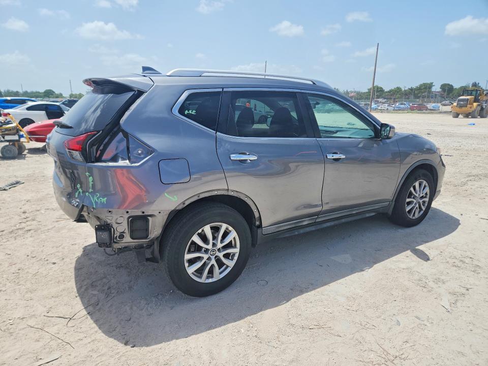 2018 Nissan Rogue VIN KNMAT2MT7JP590895 COPART salvage auction — REAR END, Fl - Cert Of Title Slvg Rebuildable, sold $2,350 on 2026-07-16 (photo 3)