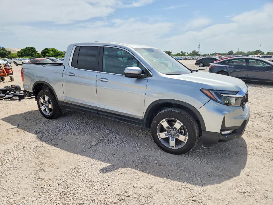 2026 Honda Ridgeline VIN 5FPYK3F58TB020821 COPART salvage auction — REAR END, Fl - Certificate Of Title (P), sold $25,750 on 2026-07-22 (photo 4)