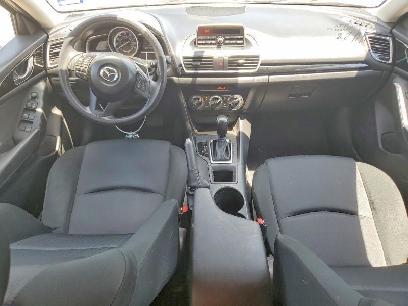 2014 Mazda 3 VIN JM1BM1K75E1215128 COPART salvage auction — FRONT END, TX - SALVAGE VEHICLE TITLE, sold $2,550 on 2026-07-31 (photo 8)
