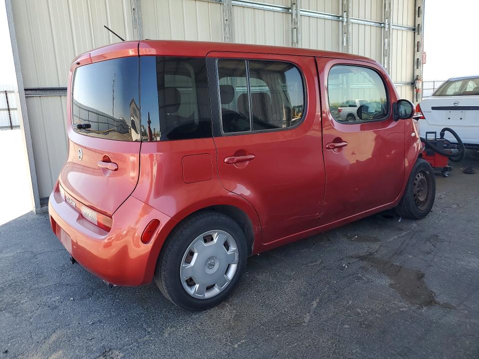 2009 Nissan Cube VIN JN8AZ28R99T125149 COPART salvage auction — FRONT END, CA - SALVAGE CERTIFICATE, sold $625 on 2026-07-16 (photo 3)
