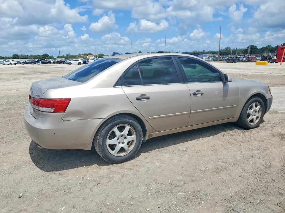 2006 Hyundai Sonata VIN 5NPEU46F16H009735 COPART salvage auction — MINOR DENT/SCRATCHES, Fl - Certificate Of Title, sold $550 on 2026-07-09 (photo 3)