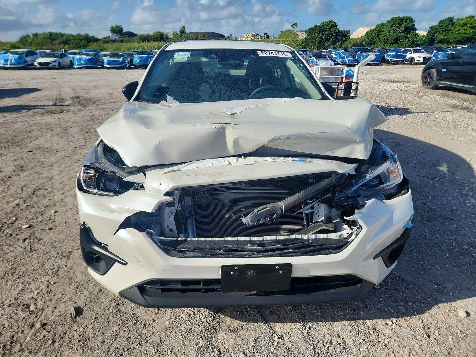 2025 Subaru Impreza VIN JF1GUABC8S8319737 COPART salvage auction — FRONT END, Fl - Certificate Of Destruction, sold $3,550 on 2026-07-21 (photo 5)