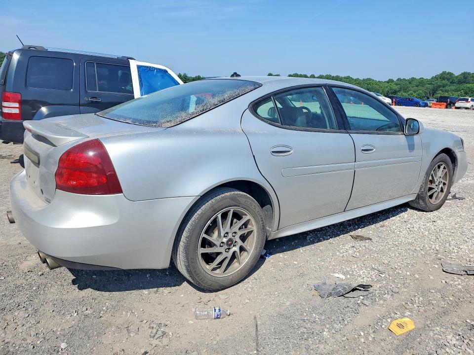 2004 Pontiac Grand prix VIN 2G2WR544141293657 COPART salvage auction — Burn Engine, Pa - Certificate Of Salvage, sold $125 on 2026-07-23 (photo 3)