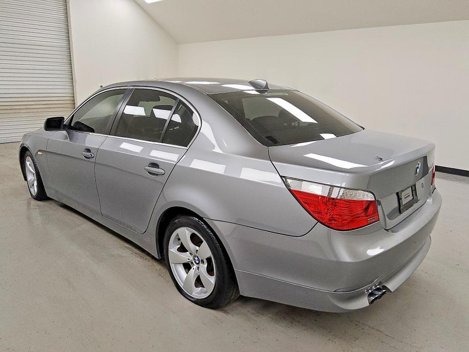 2007 BMW 5 series VIN WBANE73557CM57500 COPART salvage auction — MECHANICAL, TX - CERTIFICATE OF TITLE, sold $150 on 2026-08-04 (photo 2)