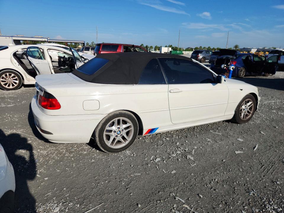 2004 BMW 3 series VIN WBABW33404PL30836 COPART salvage auction — FRONT END, FL - CERT OF TITLE SLVG REBUILDABLE, sold $525 on 2026-07-17 (photo 3)