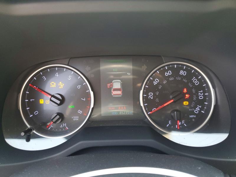 2019 Toyota Rav 4 VIN JTMW1RFV4KD007060 COPART salvage auction — FRONT END, Ca - Salvage Certificate, sold $6,300 on 2026-07-13 (photo 9)