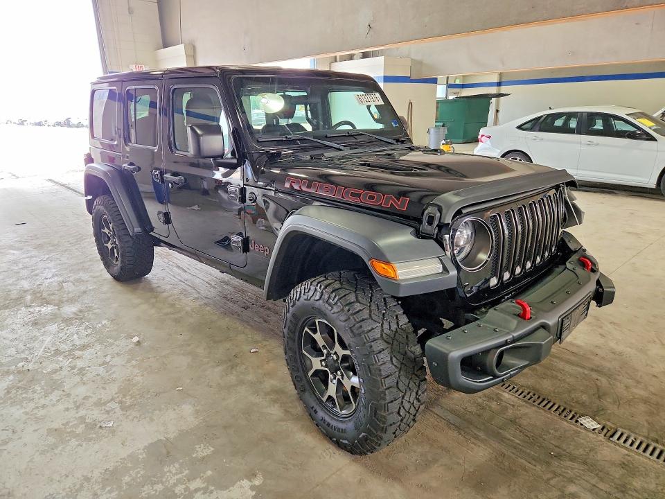 2018 Jeep Wrangler / VIN 1C4HJXFG4JW146879 COPART salvage auction — FRONT END, Va - Cert Of Title - Salvage, sold $12,300 on 2026-07-31 (photo 4)