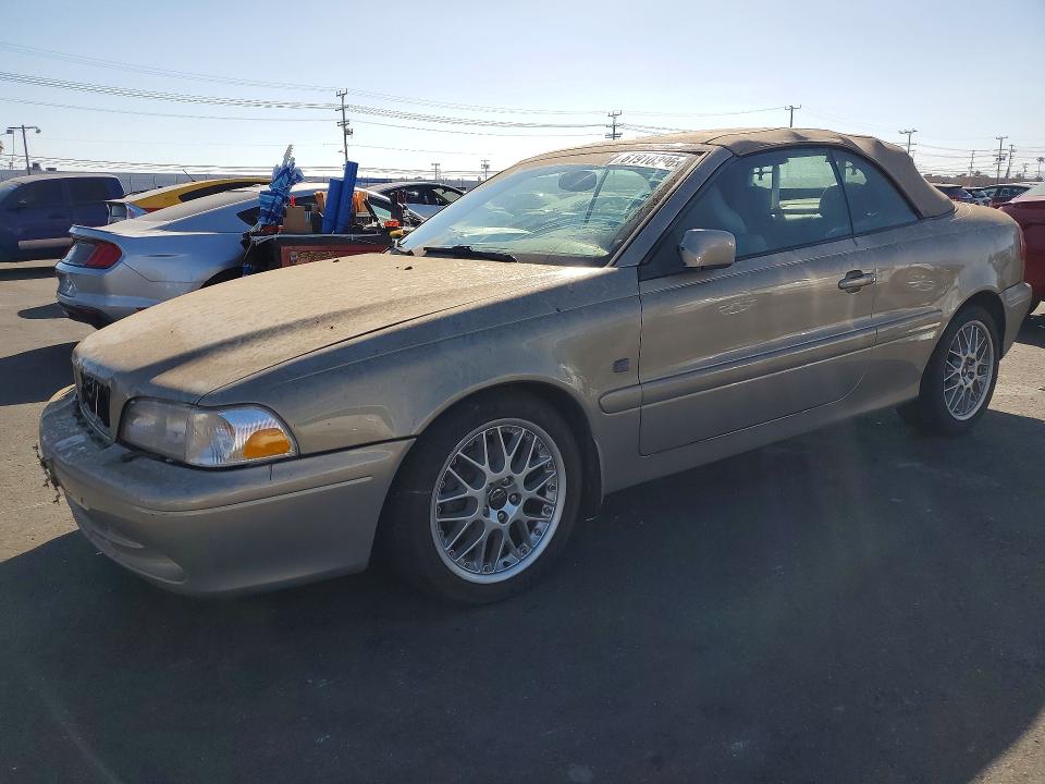 2002 Volvo C70 VIN YV1NC53D92J031599 COPART salvage auction — FRONT END, CA - SALVAGE CERTIFICATE, sold $225 on 2026-08-05 (photo 1)