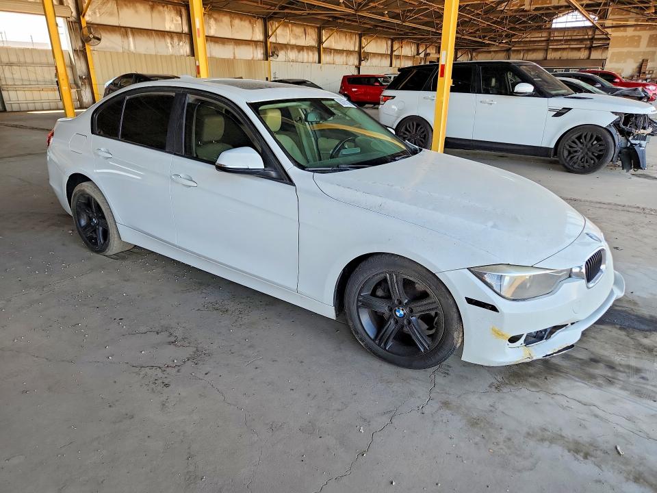 2012 BMW 3 series VIN WBA3A5C59CF343385 COPART salvage auction — FRONT END, AZ - CERTIFICATE OF TITLE (P), sold $500 on 2026-07-29 (photo 4)