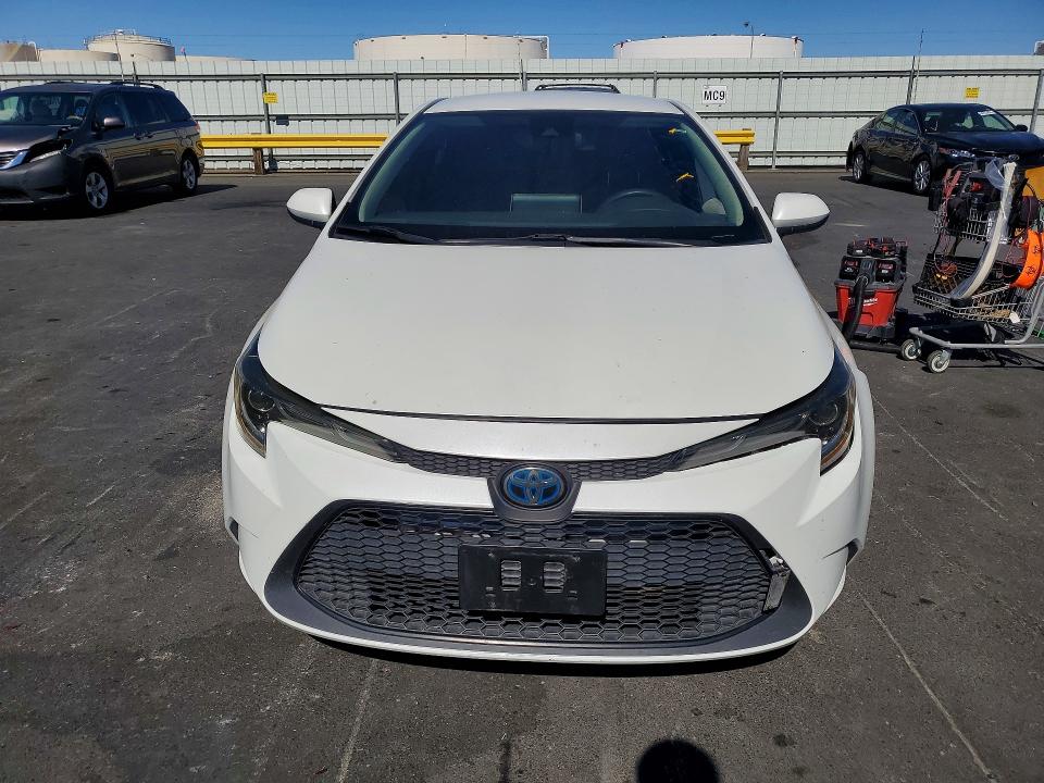 2020 Toyota Corolla VIN JTDEBRBE9LJ019500 COPART salvage auction — SIDE, Ca - Salvage Certificate, sold $6,600 on 2026-07-20 (photo 5)