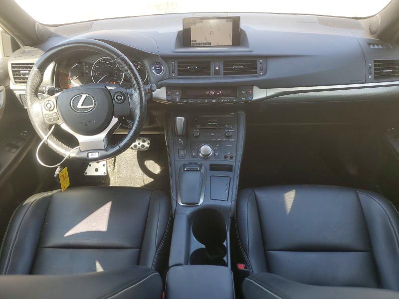 2016 Lexus Ct 200 VIN JTHKD5BH8G2266800 COPART salvage auction — FRONT END, Ca - Salvage Certificate, sold $2,200 on 2026-07-28 (photo 8)
