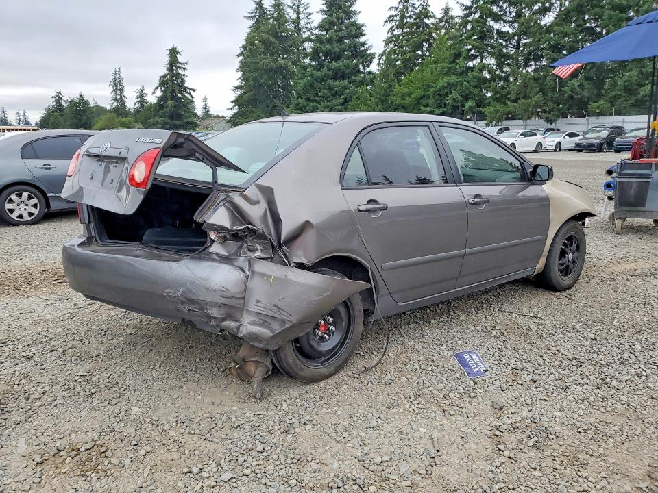 2008 Toyota Corolla VIN 1NXBR30E68Z997520 COPART salvage auction — REAR END, WA - BILL OF SALE, sold $200 on 2026-07-10 (photo 3)