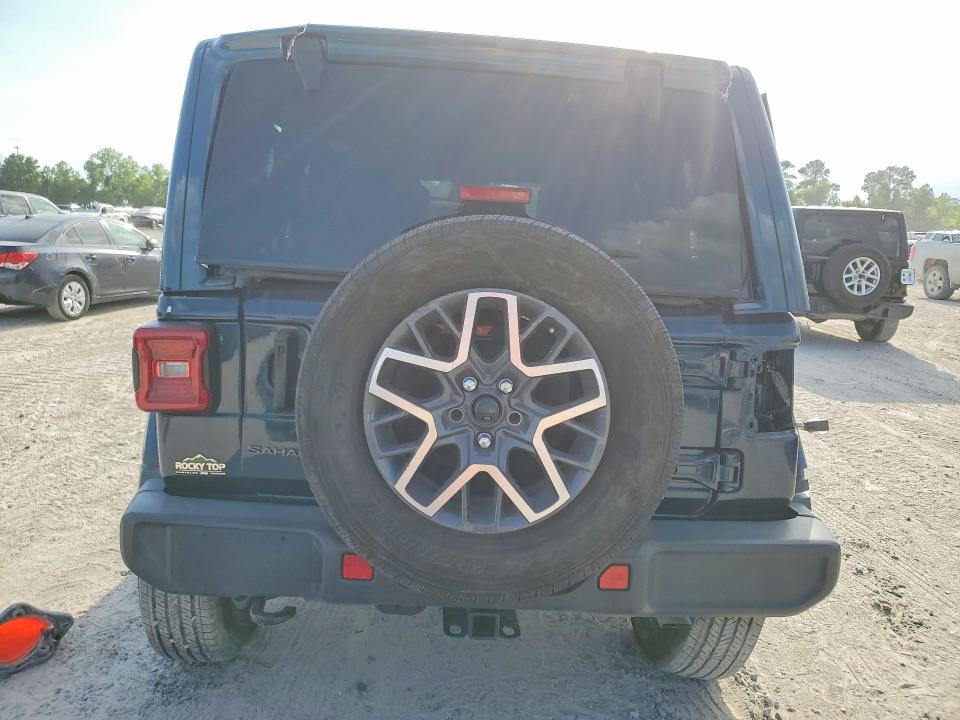 2025 Jeep 3rd axle VIN 1C4PJXEG8SW535796 COPART salvage auction — ROLLOVER, Tn - Salvage Certificate, sold $15,300 on 2026-07-28 (photo 6)
