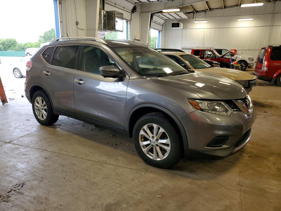 2016 Nissan Rogue VIN KNMAT2MVXGP700946 COPART salvage auction — MINOR DENT/SCRATCHES, Mn - Cert Of Title-Prior Salvage, sold $350 on 2026-07-28 (photo 4)